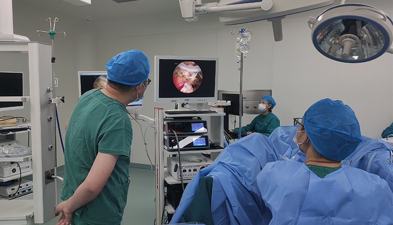 What endoscope equipment do hospitals need to be able to do prostate operations